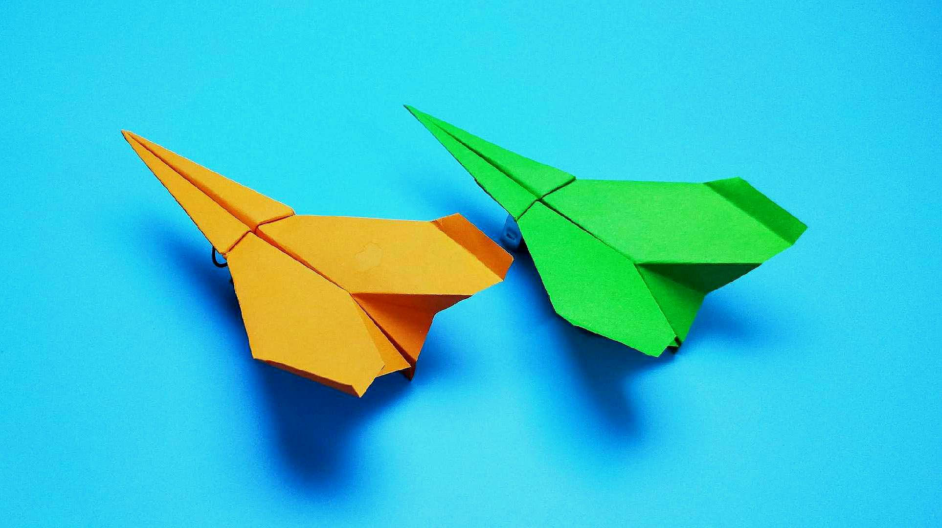 可以转圈的纸飞机-转圈的纸飞机怎么做