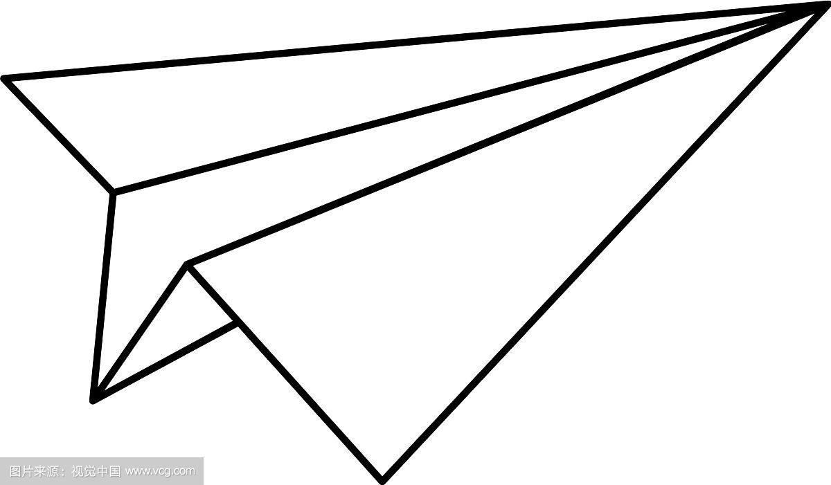纸飞机怎么画简笔画-纸飞机怎么画简笔画免费
