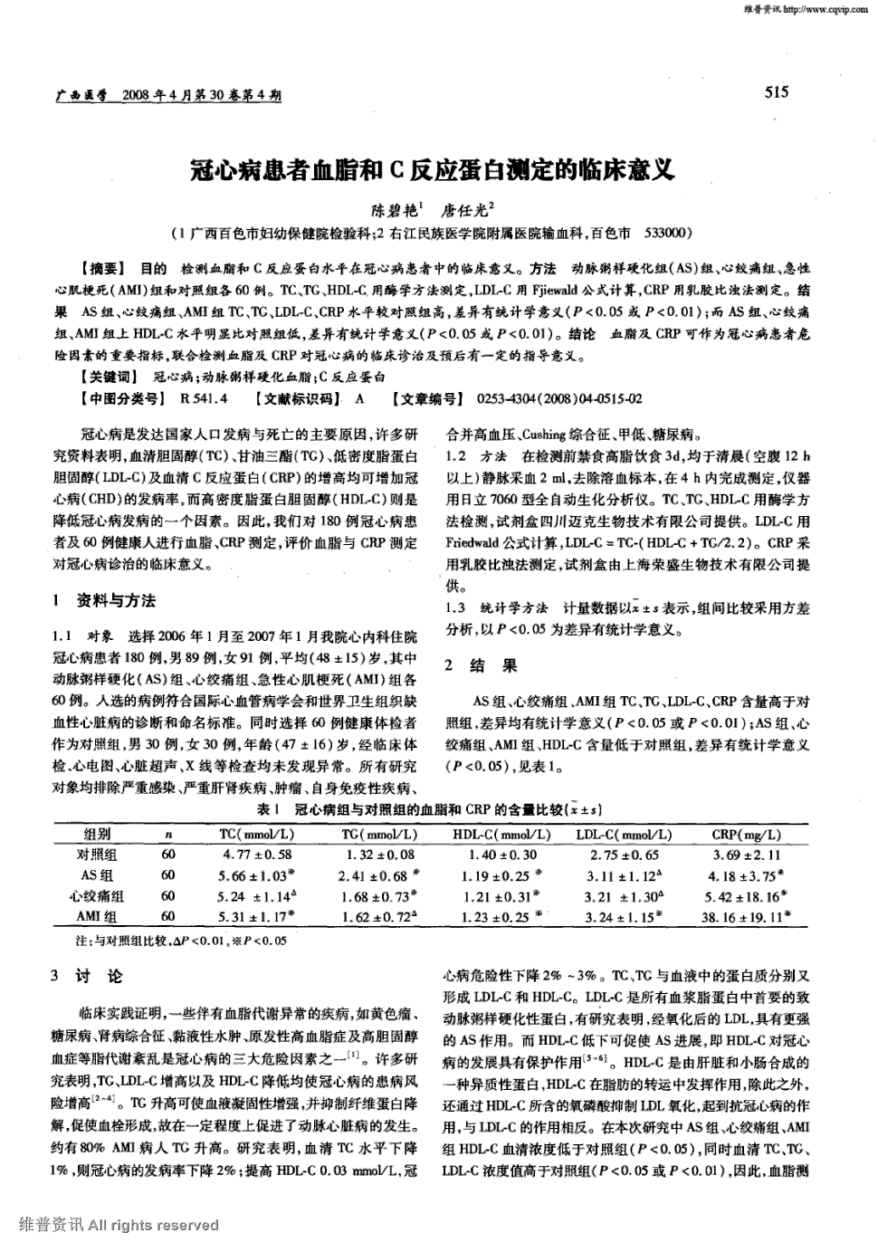 TG的临床意义-sv正常值及临床意义