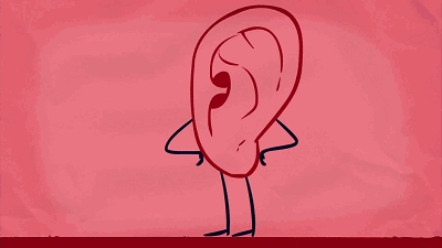 耳朵能听见类似打电报的声音-一边耳朵听声音有发电报的声响