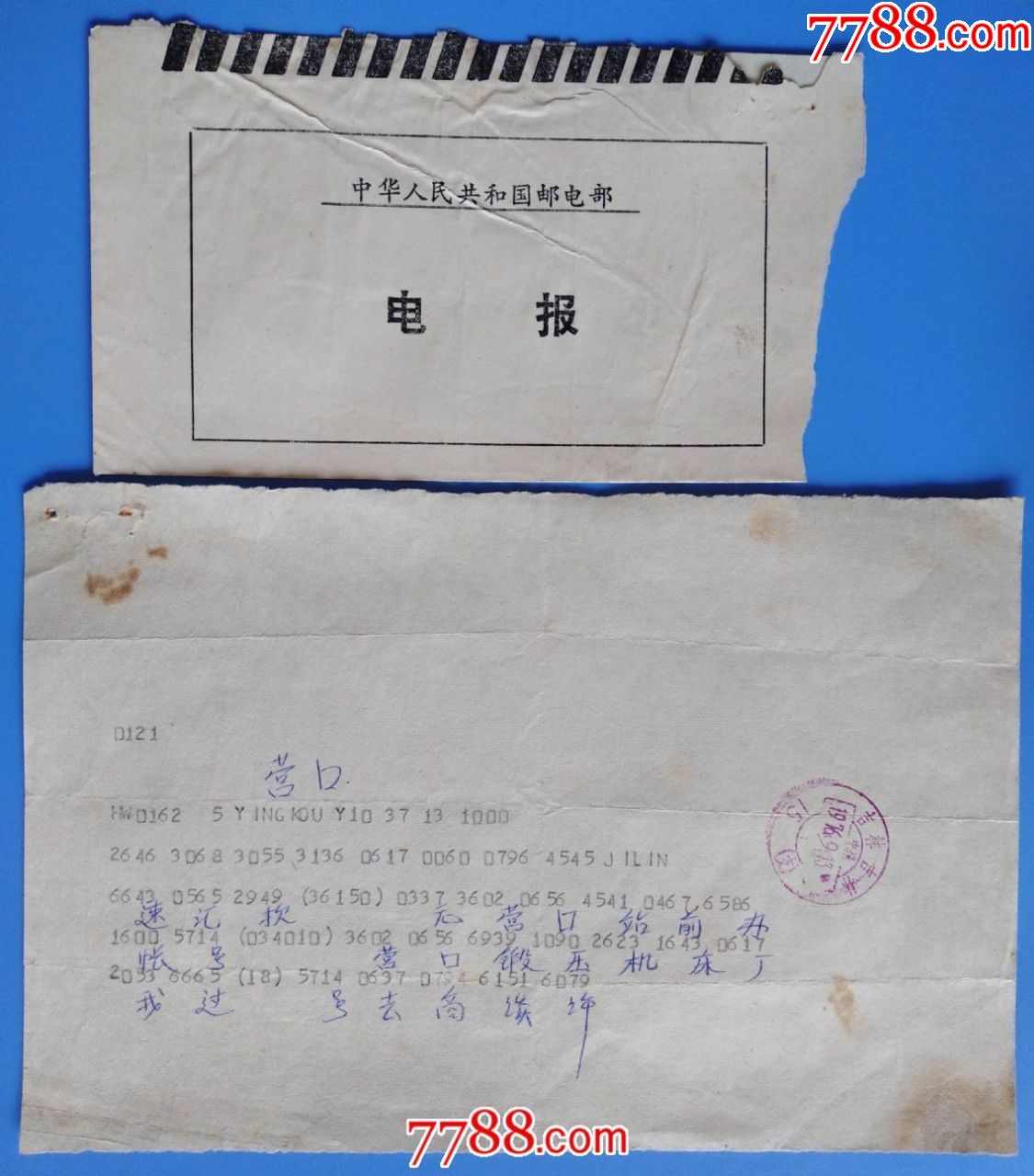 各种发电报视频-发电报的机器叫啥