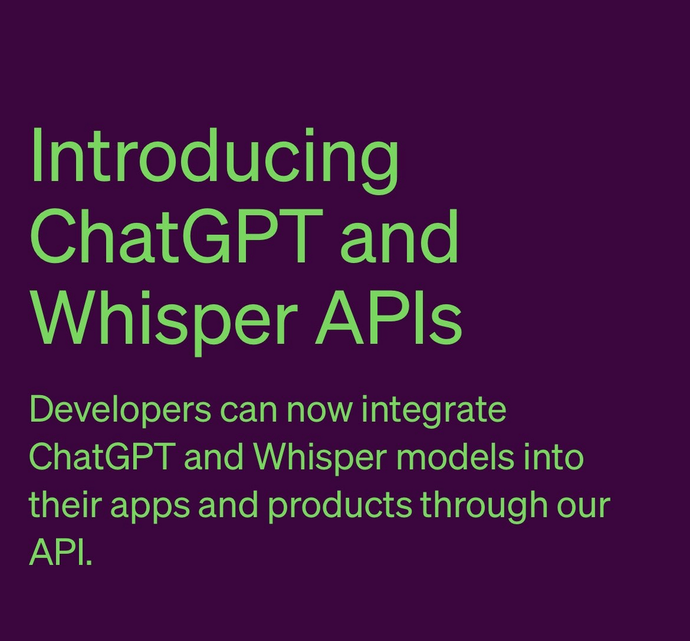 chatgptapi-ChatGPT API Key免费