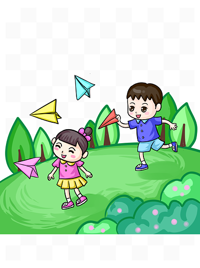Q版纸飞机-q版纸飞机怎么画?