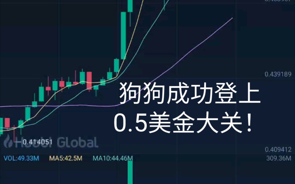 狗狗币历史价格表一览-狗狗币历史最高价03元