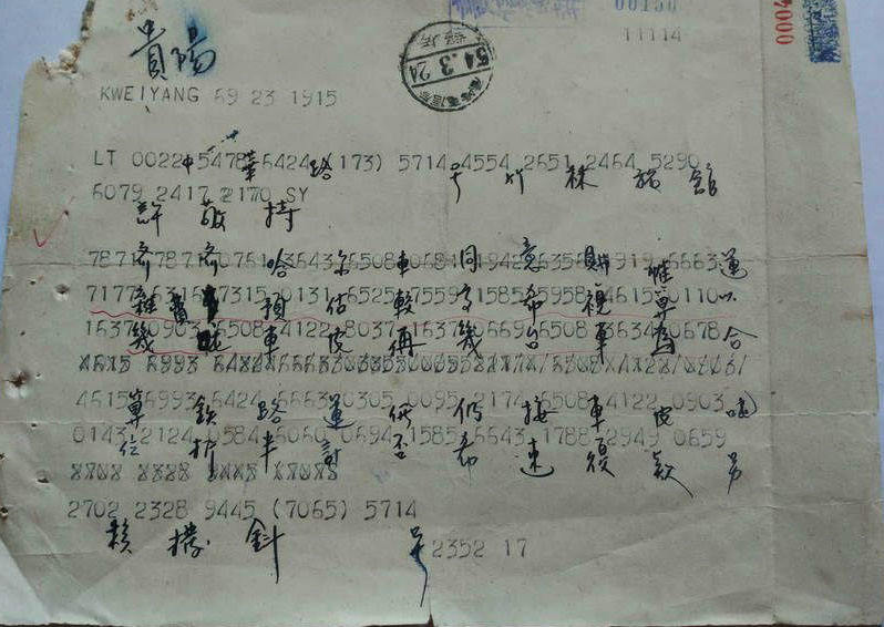 一篇电报的范文-电报范文100字