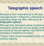 telegraphicspeechstage的简单介绍
