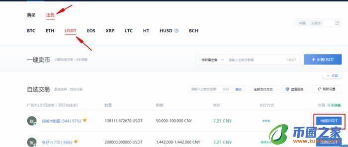 包含出售大额USDT最安全方法的词条