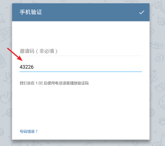 包含telegeram国内手机注册收不到验证码的词条