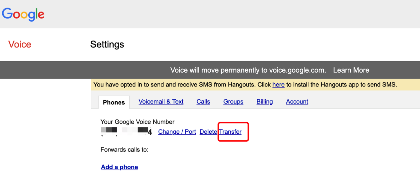 googlevoice转移教程-google voice转移教程