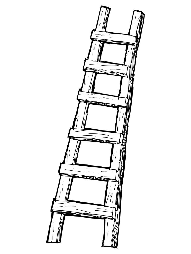 简笔画爬树梯子图片_简笔画爬树梯子图片大全