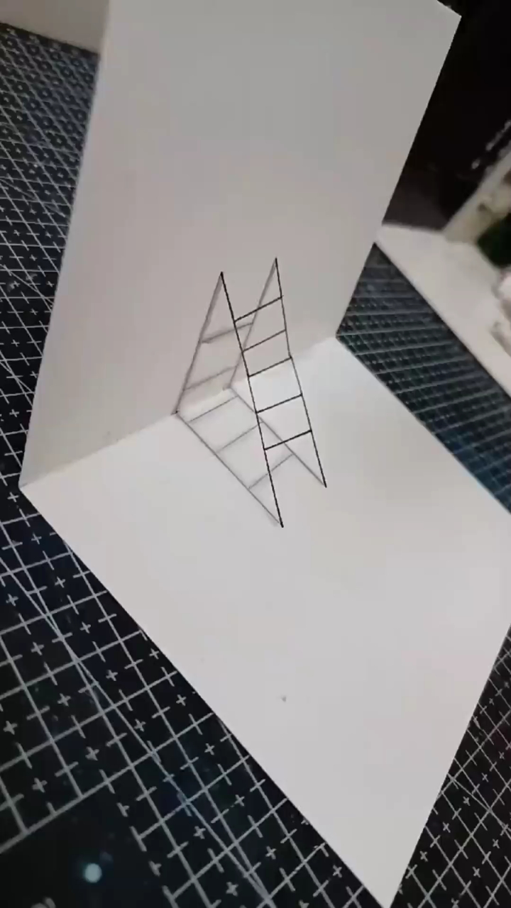 梯子立体画图片_梯子立体画图片怎么画