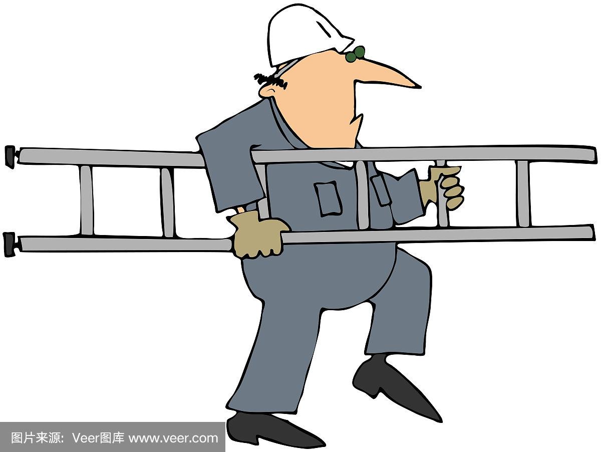 扛梯子是什么意思_扛着梯子的扛怎么写