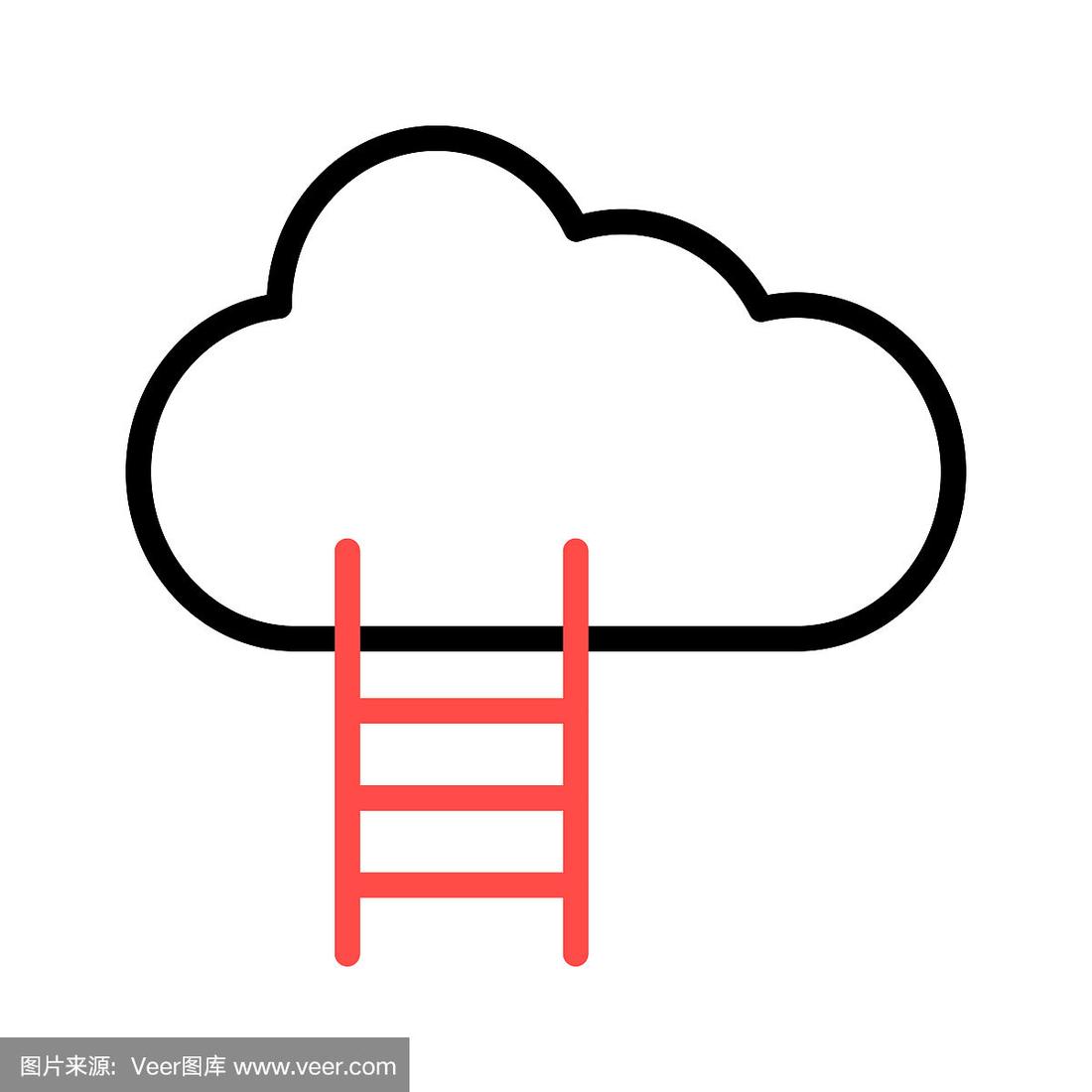 简笔画梯子的画法图片_简笔画梯子的画法图片大全