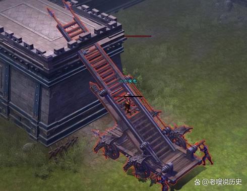 古代攻城用的梯子_古代攻城的梯子为什么不直接推倒